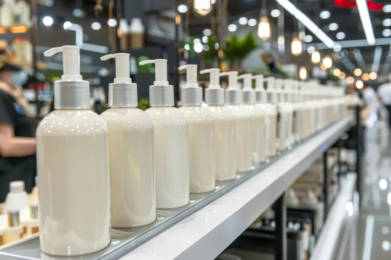 1A Qualitäts Umzüge GmbH - Hocheffiziente Kosmetikabfüllanlage in einer hochmodernen Fabrikumgebung 